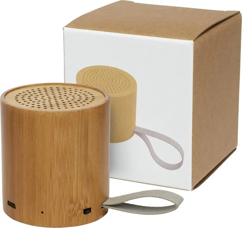 Bamboo bluetooth speaker