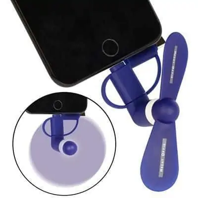 Mobile phone fan