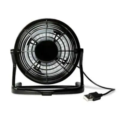 Fan with USB cable