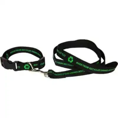 Recycled PET Dog Collar and Lead