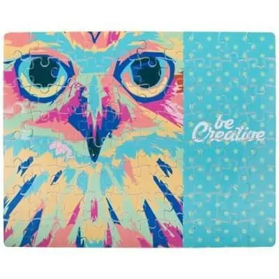 80pcs sublimation print puzzles