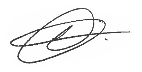 Ian Hodgson Signature